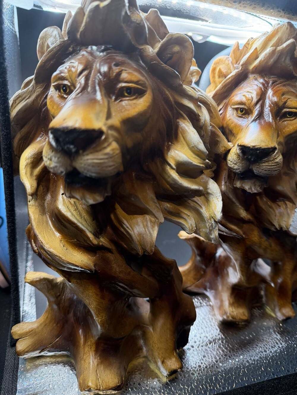 Ebros Gift Mufasa The Wise Lion King of the Jungle set of 2